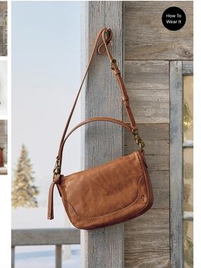 Frye Melissa Crossbody - Grey